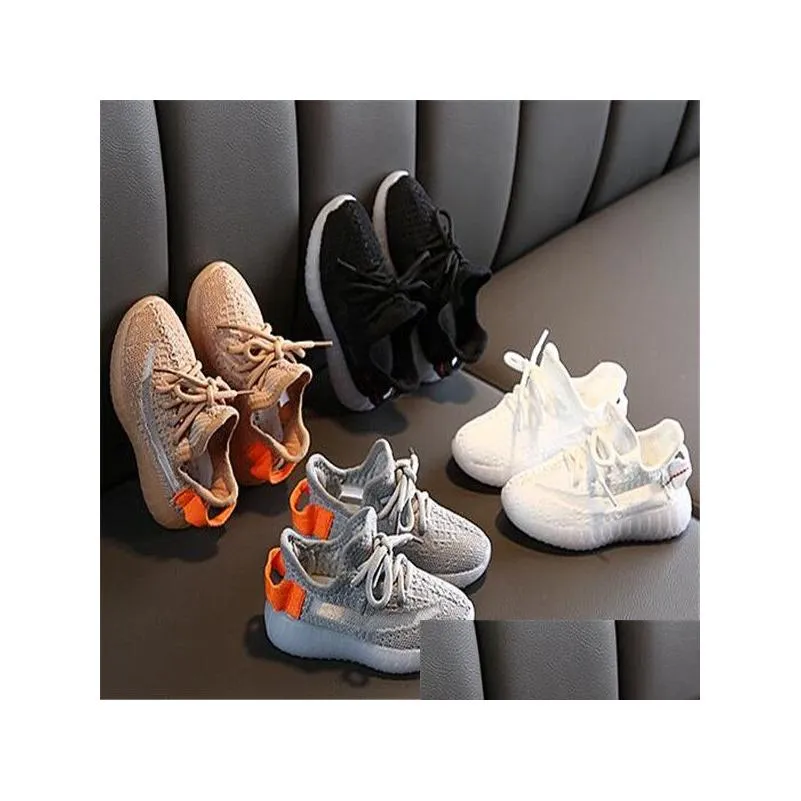 Athletic Outdoor Fashion Kids Sneakers Hip Hop Leisure Shoes For Boys Girls Teens Baby Active Breathable Running Shoes Children Casual Dhey9