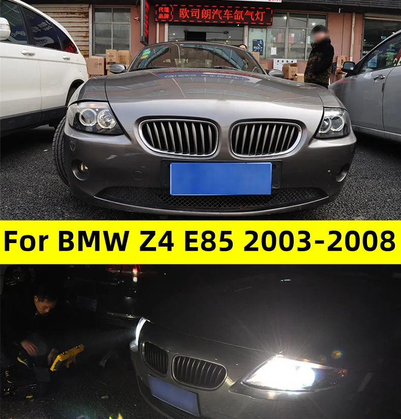 Reflektory samochodu LED do BME Z4 Reflights 2003-2008 E85 DRL Animacja ruchomego skrętu sygnał światła Auto Auto Zespół Auto