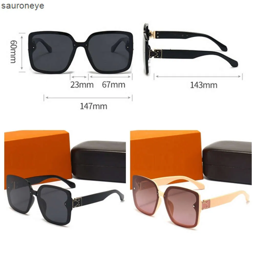 Luxury mens sunglasses designer Womens Beach sun glasses De Soleil UV400 Inch Large Lens 5 Colors Available Top Quality 6108 with box