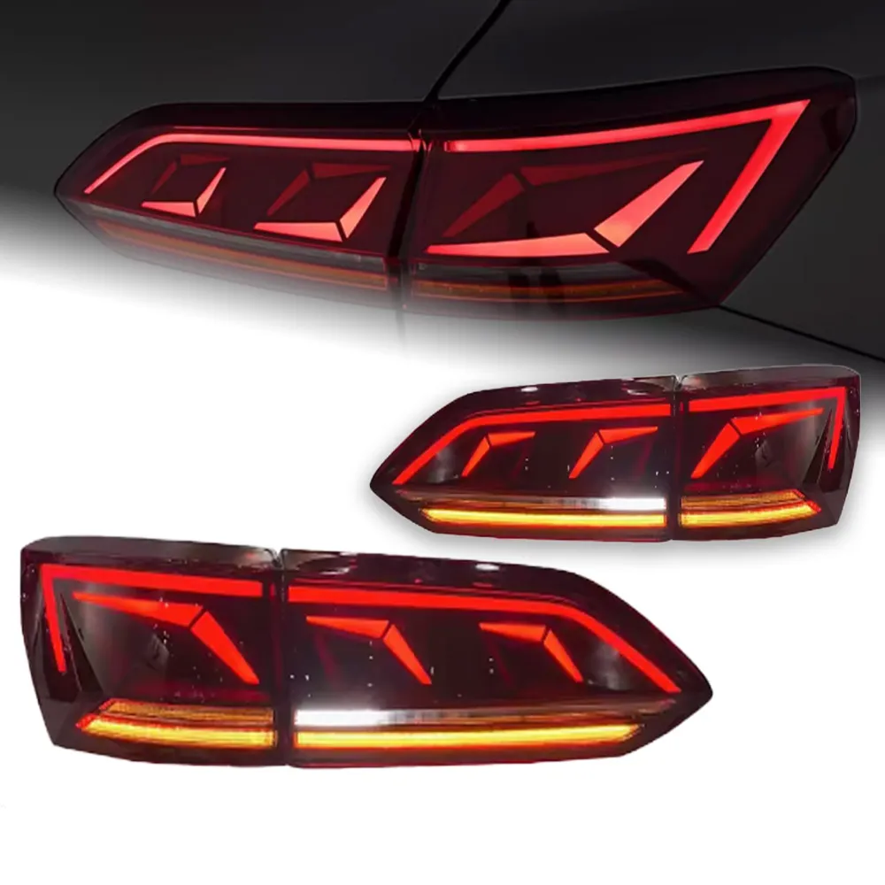 VW Touareg LED Tail Light Assembly Rear Brake, Turn From Maxdo