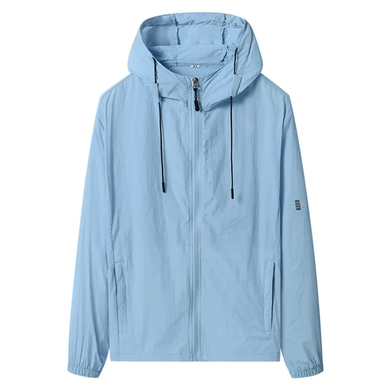 2023 Summer Hooded Jacket Kvinnor Vindförsättande andningsbara kläder Fiske Jaktkläder Kvinnlig snabb torr hud Vindbrytare 4XL 5XL 231220