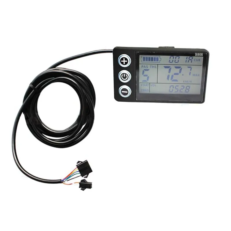 Misuratore LCD a cristalli liquidi per scooter elettrico Smart Meter S866-1