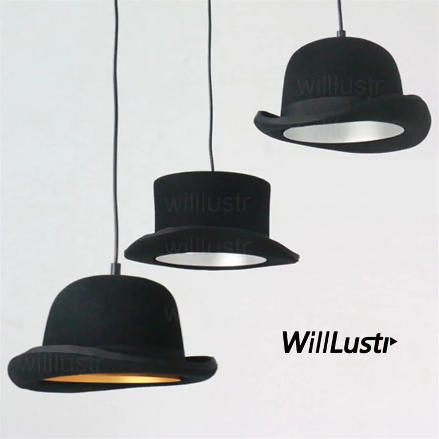 Ręcznie robione wełniane czapka lampa lampa tkanina aluminiowa zawieszenie litera Restauracja El jadalnia pokój couture sklep wiszący 241e