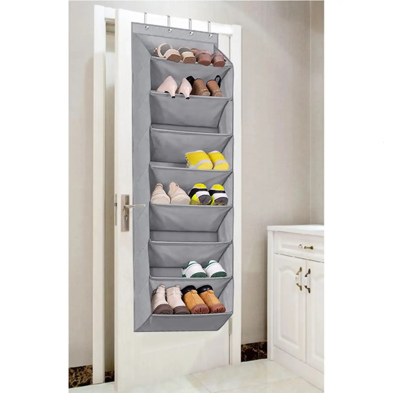 Over the door shoe rack for large shoes sale