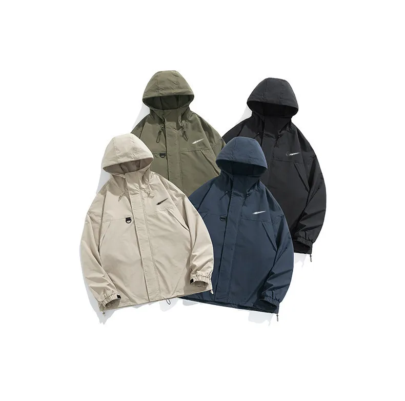 Veste de créateur pour hommes et femmes, coupe-vent, matériau imperméable, printemps et automne, veste de tempête en plein air, couple masculin, veste de sport décontractée, vent Hommes et femmes en manteaux