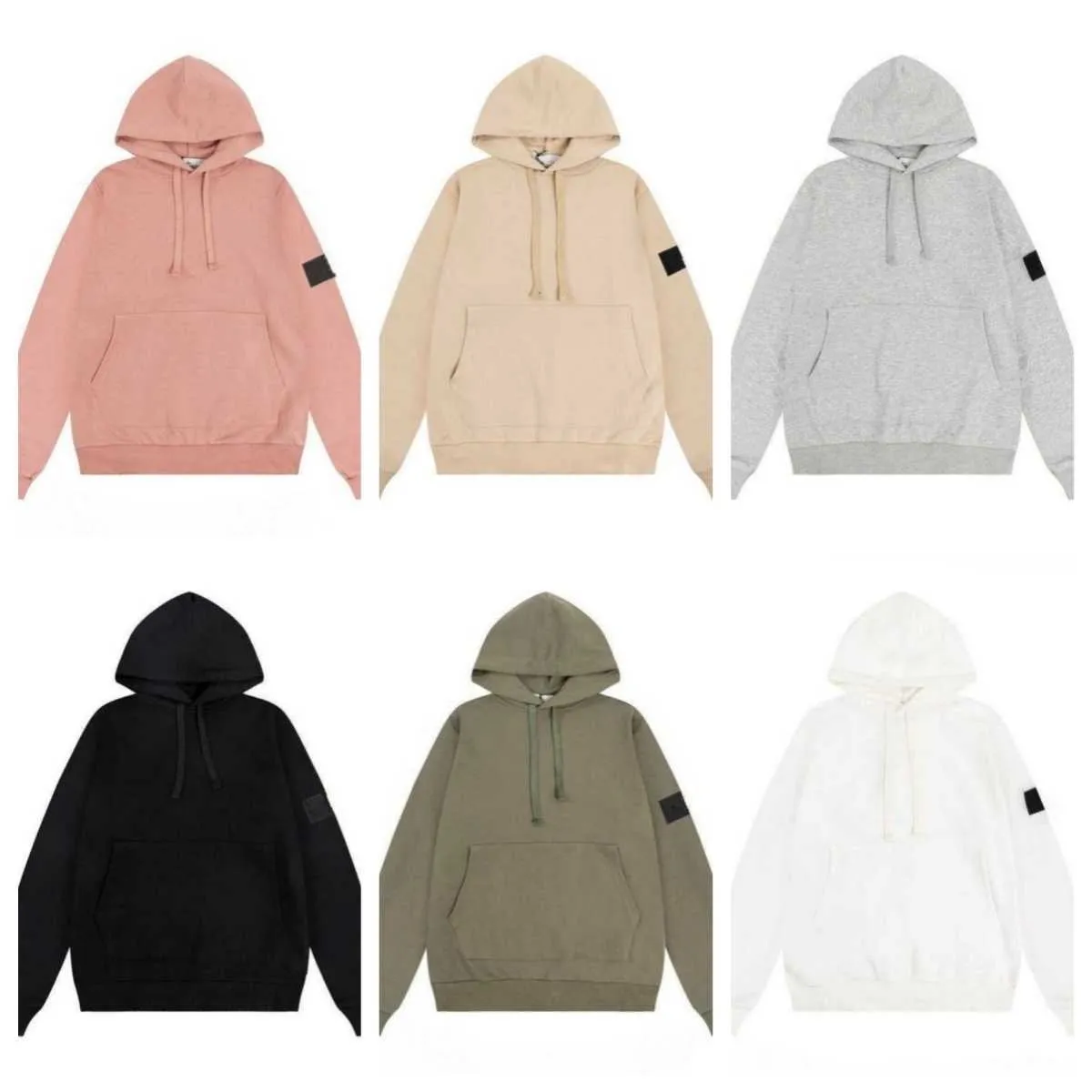 Designer Heren stenen eiland hoodie trui ronde hals heren hoodie rits jas snoep Hoody Mode Lente en Herfst Sweatshirt Top Hoodies hyq