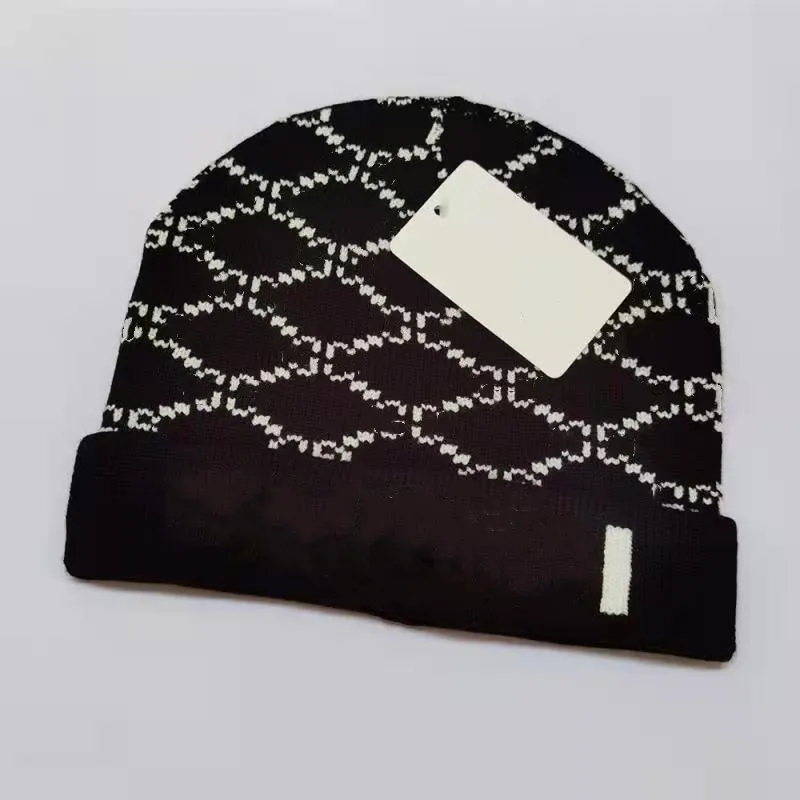 Casquette en laine pour hommes et femmes, chapeau tricoté, polyvalent, chaud et froid, 24SS, nouvelle Boutique, automne et hiver