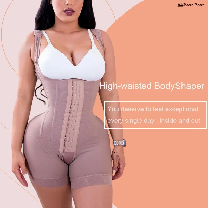 Women's High Double Compression Garment Tummy Control Adjustable Skims BBL Post Op Surgery Supplie Fajas Colombianas 231220