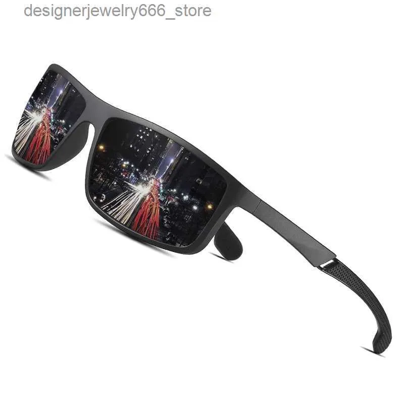 Sunglasses Fashion Frames AOFLY BRAND DESIGN Square Polarized For Men TR90  Frame Driving Sun Glasses Male Fishing Goggle Zonnebril Heren UV400 Q231219  From Designerjewelry666, $7.88