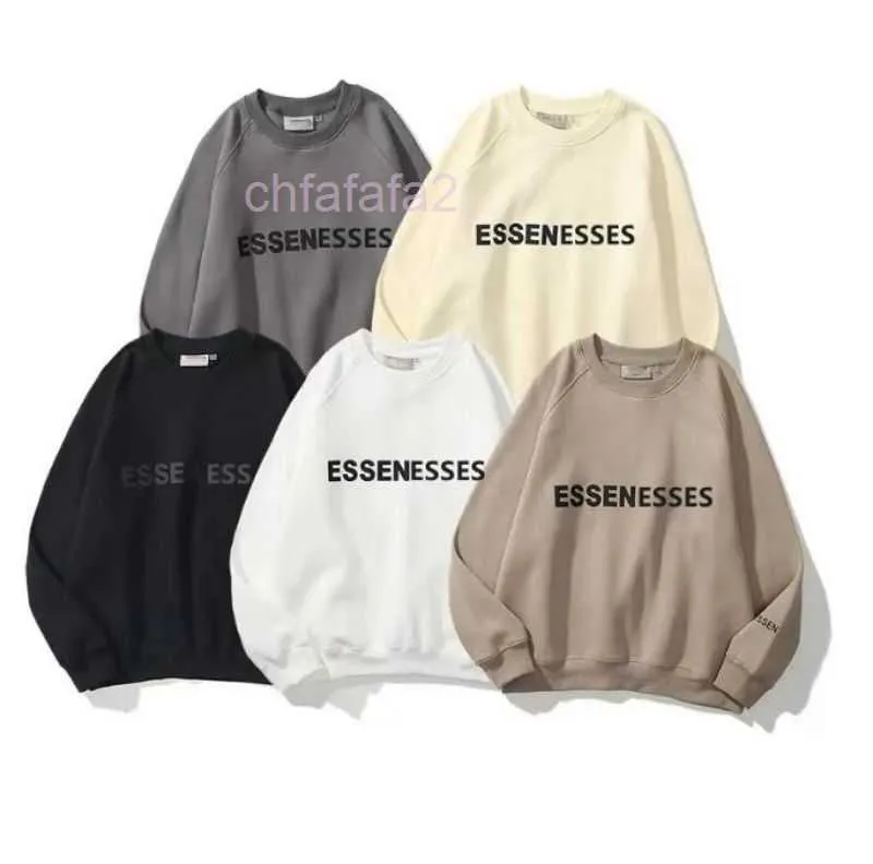 Ess Hoodies Mens Hoodie 디자이너 고품질 여성 패션 트렌드 친구 블랙 흰색 회색 인쇄 편지 상단 꿈 크기 S-3XL 2KQ6