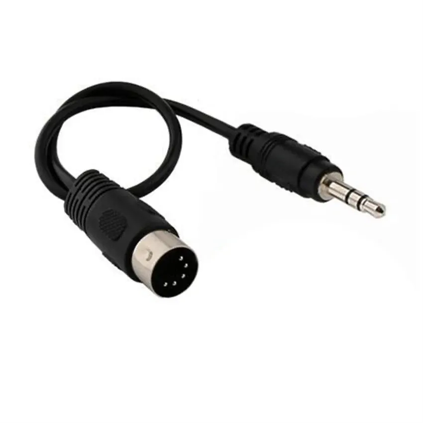 3,5 cm MIDI5-adriges Audio-Adapterkabel, DIN5-Stecker auf DC3,5-Stecker-Verbindungskabel