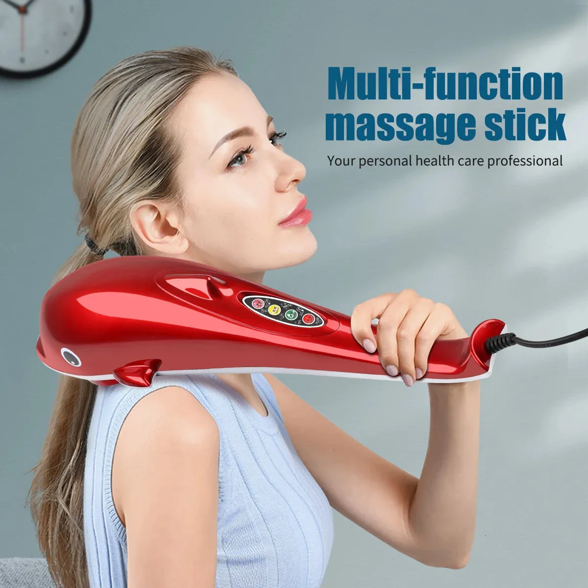 professional vibrating back massager Dolphin Back Massager Hammer Large ABS Vibration... From Wai04, $20.51