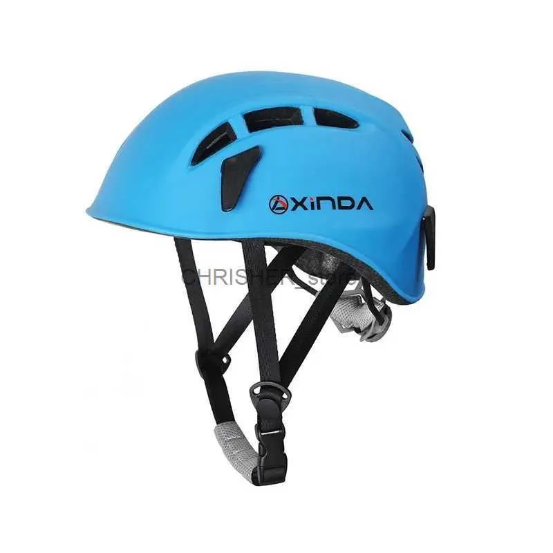 クライミングヘルメット屋外ロッククライミングダウンヒルヘルメットスペレオロジーマウンテン装備安全ヘルメットXinda洞窟作業ヘルメット