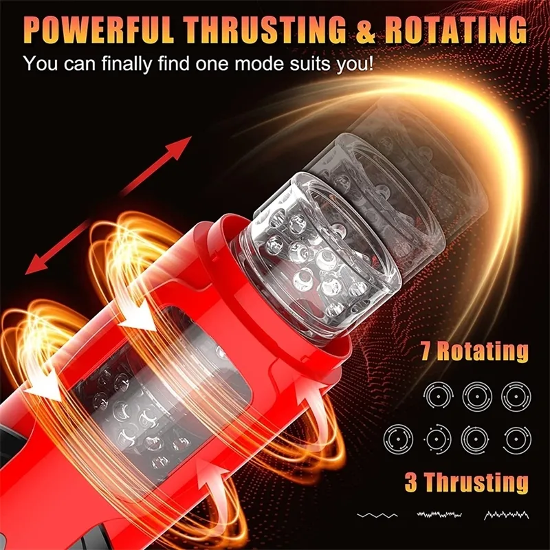 extenderz telescopic rotation male masturbator cup Amazon.com: Electric Telescopic & Rotating Male Masturbator Cup (Red) :  Health & Household main image 1
