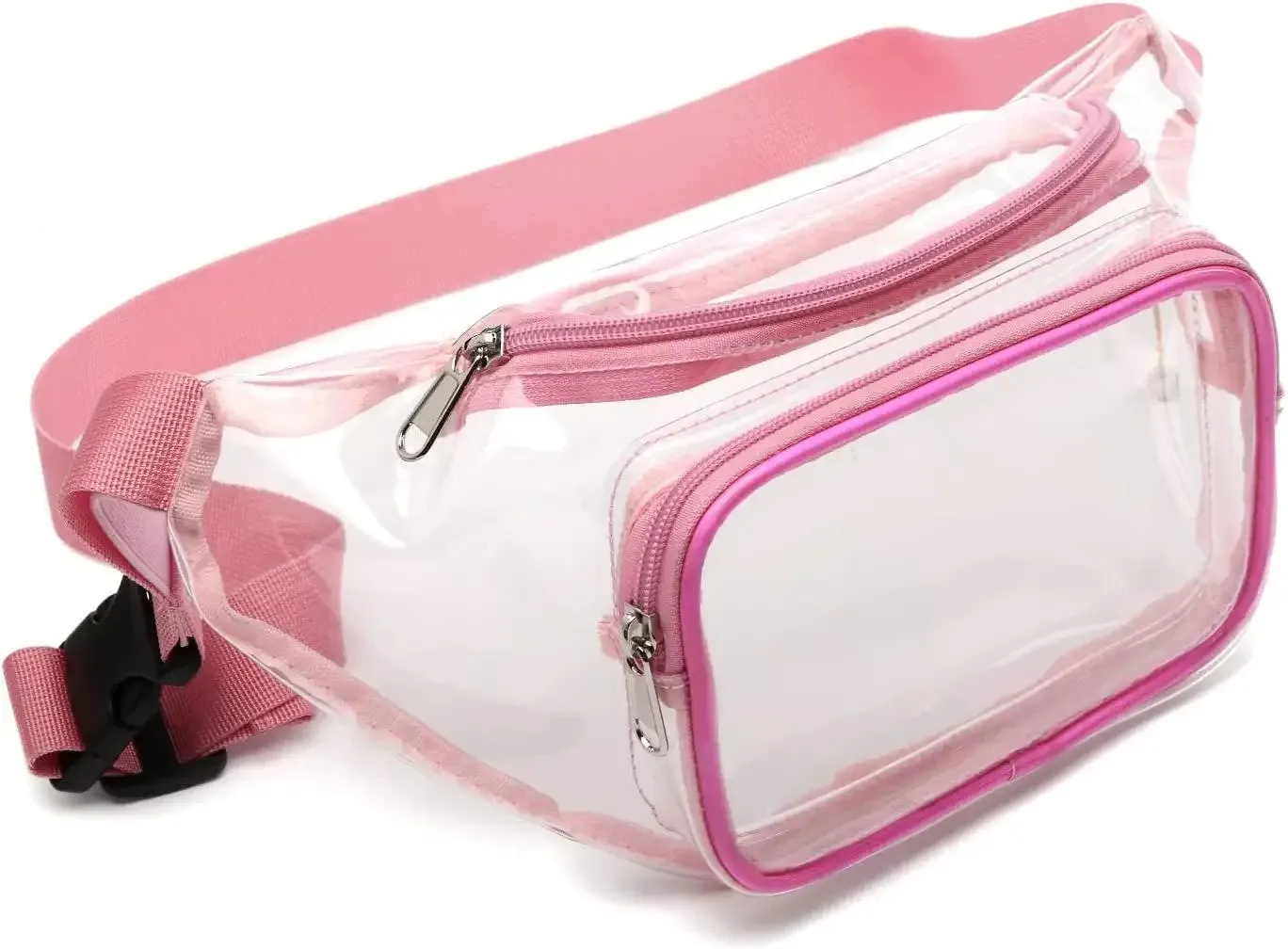 Sac banane transparent imperméable, sac de taille en PVC approuvé par le stade, sac à bandoulière Transparent, sacs de voyage de plage, Rinonera Transparente imperméable