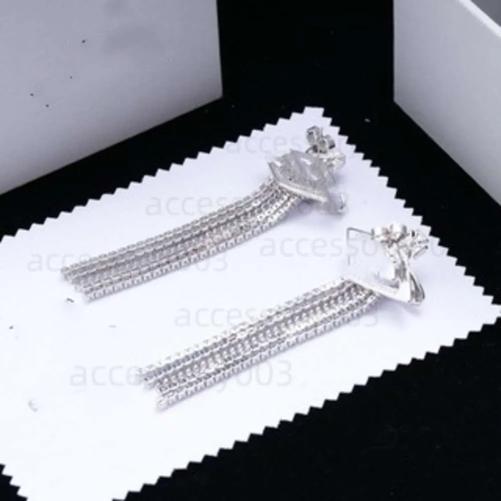 Bijoux s925 argent coeur diamant coeur marque pendentif boucles d'oreilles précision mode polyvalent femmes mode boucles d'oreilles