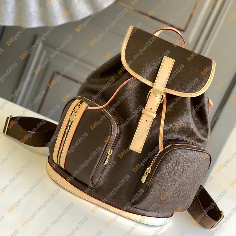 حقائب مصممة السيدات مصممة Bosphore حقيبة ظهر مدرسية حزمة رياضة في الهواء الطلق حزم أعلى مرآة جودة M40107 حقيبة حقيبة