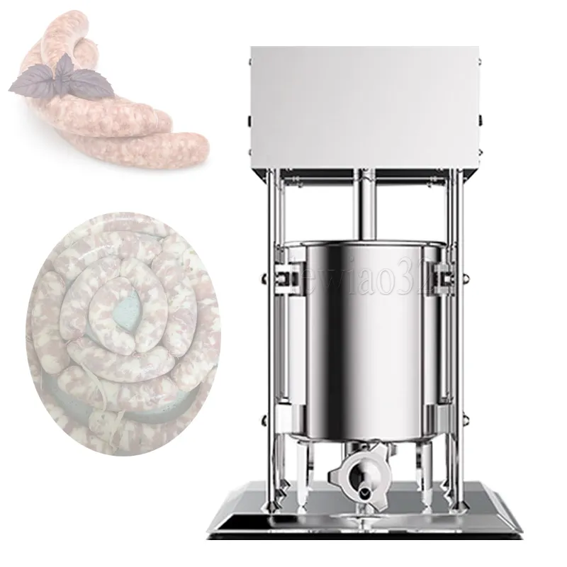 10 25L Vertical Sausage Stuffer Automatic Filling Machine Food