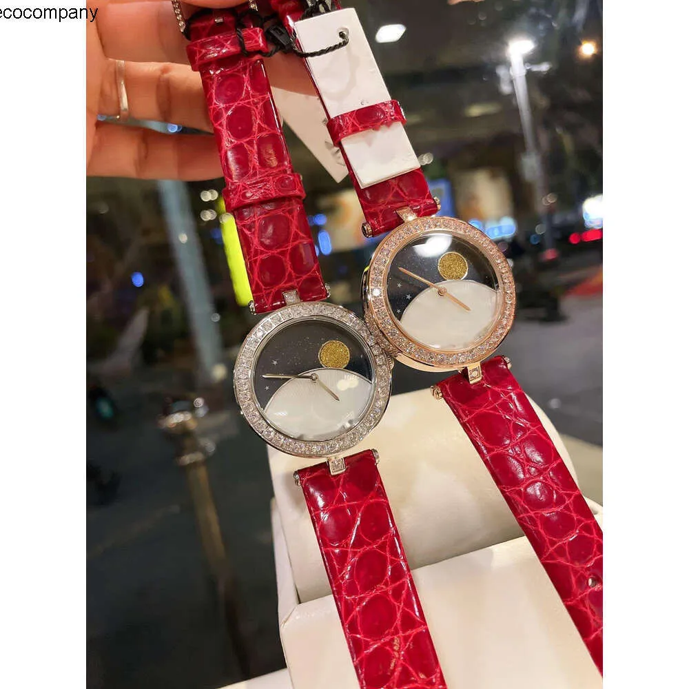 Diamond Four-Leaf Clover VA Watch Vanly Fashion Wristwatch Luxury Cleefly Lady Women Arpels Glow Day and Night IKC3 Moi5
