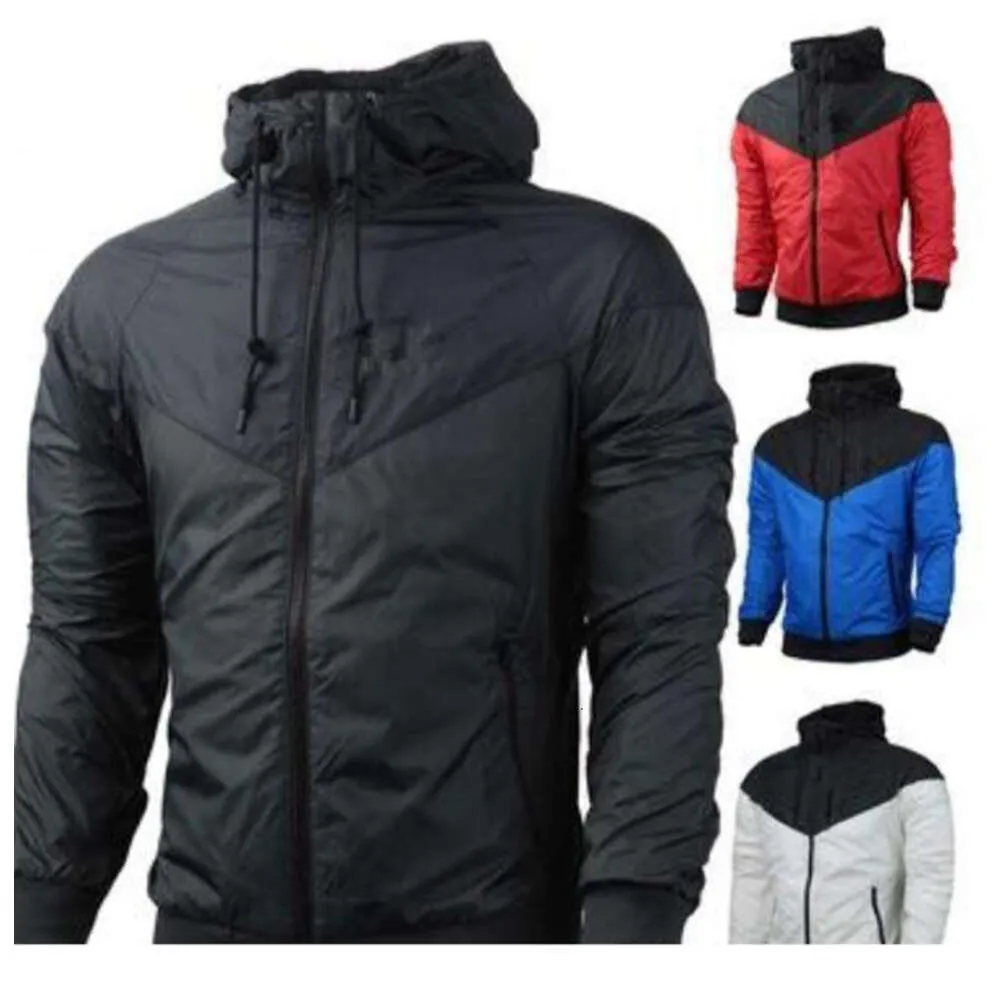 "Stylish Unisex Sweatshirt Hoodie Windbreaker Jacket - Autumn Sports Zipper Windcheater för män och kvinnor - långärmad kappa för fashionabla