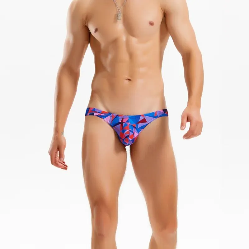 Swimwear SD696 2021 Nuovi uomini sexy da bagno Shorts Shorts stretto uomo a bassa vita uomini bikini gay hot gay thong costumi da bagno mezza hip slip da bagno
