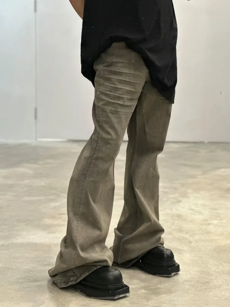 Jeans neri shop larghi strappati