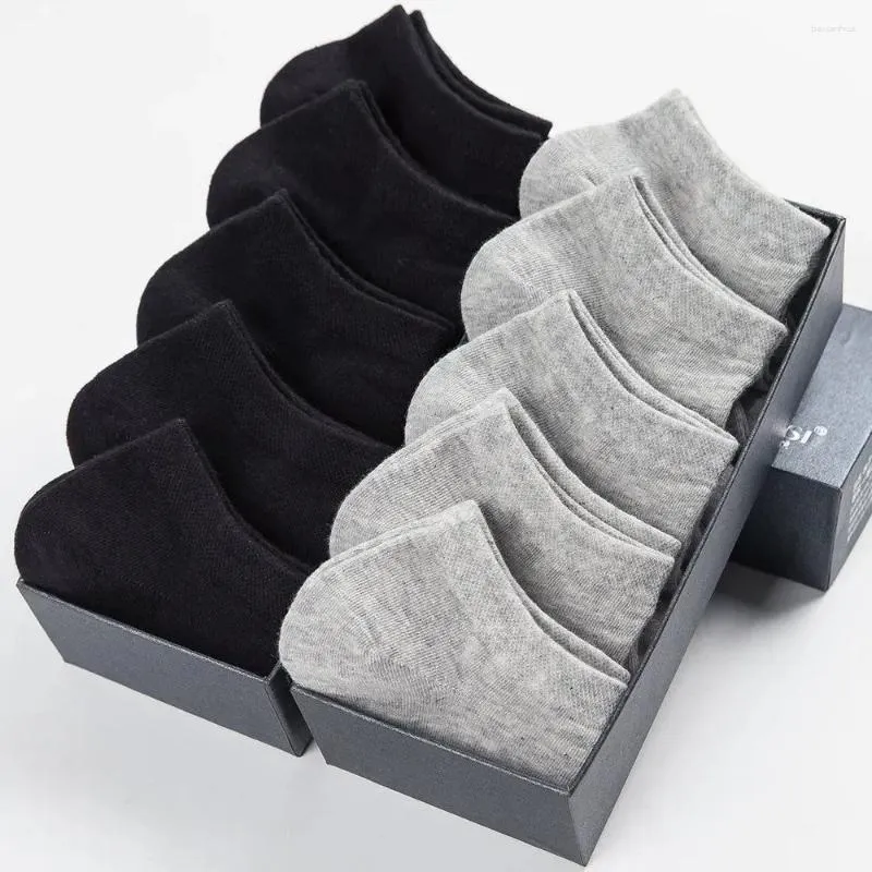 Calcetines y deportivos para hombre Negro Transpirable Gris Bajo Blanco 10 pares Cortos Mujer /