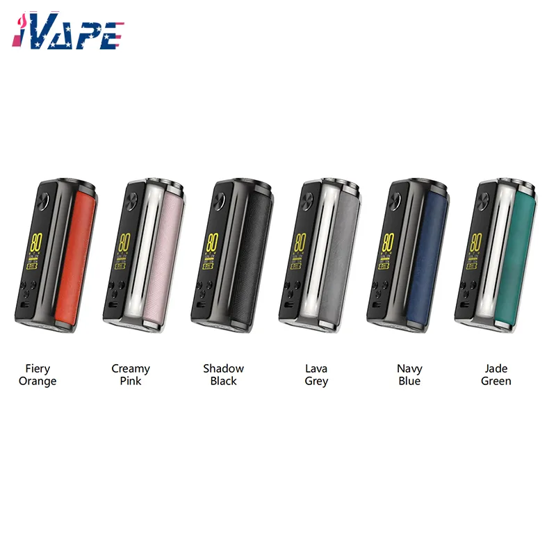 Versão Vaporesso Target 80 Mod CMF - 3000mAh, 80W, material de couro, chip Axon, tela TFT de 0,96 polegadas, vários modos