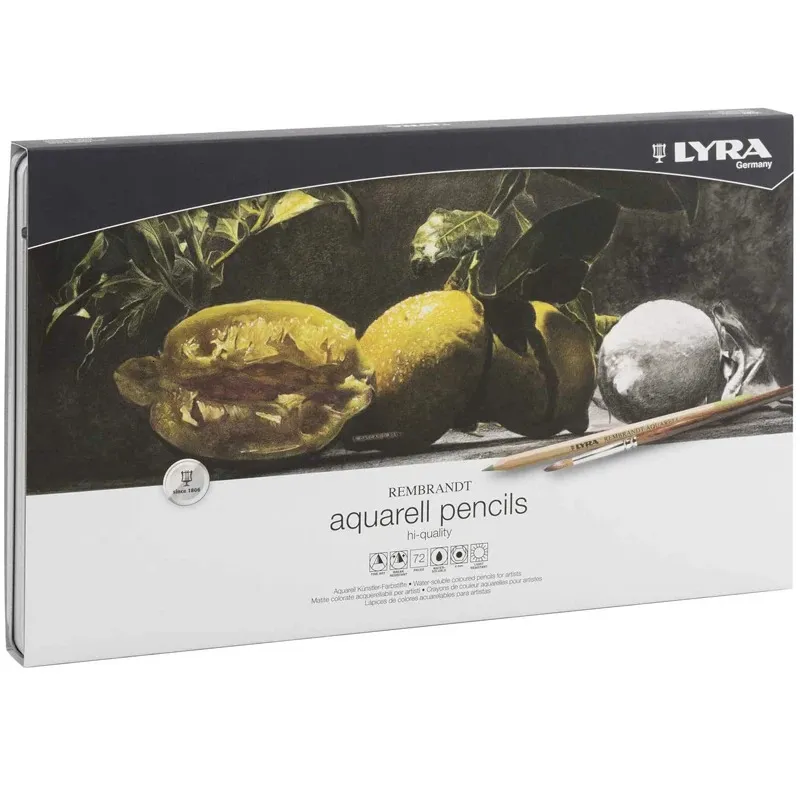 Crayon LYRA Rembrandt Aquarell Künstler Farbstifte Set Wasserfarbener Bleistift Feinste Pigmente Buntstifte Schulkunstbedarf 231219