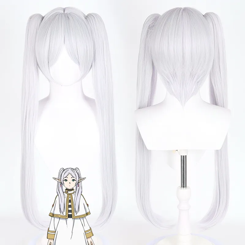 Wigs Anime Costumes cosplay Anime Frieren At The Funeral Himmel ,Frieren,Fern ,Linie ,Stark, Elf Ear Male and female adult Halloween Carnival Party wig