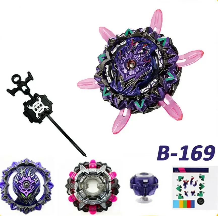 4D Beyblades B-X TOUPIE BURST BEYBLADE Spinning Top B-169 Variant Lucifer .Mb 2D w Launcher B-169 IN STOCK Drop 231219