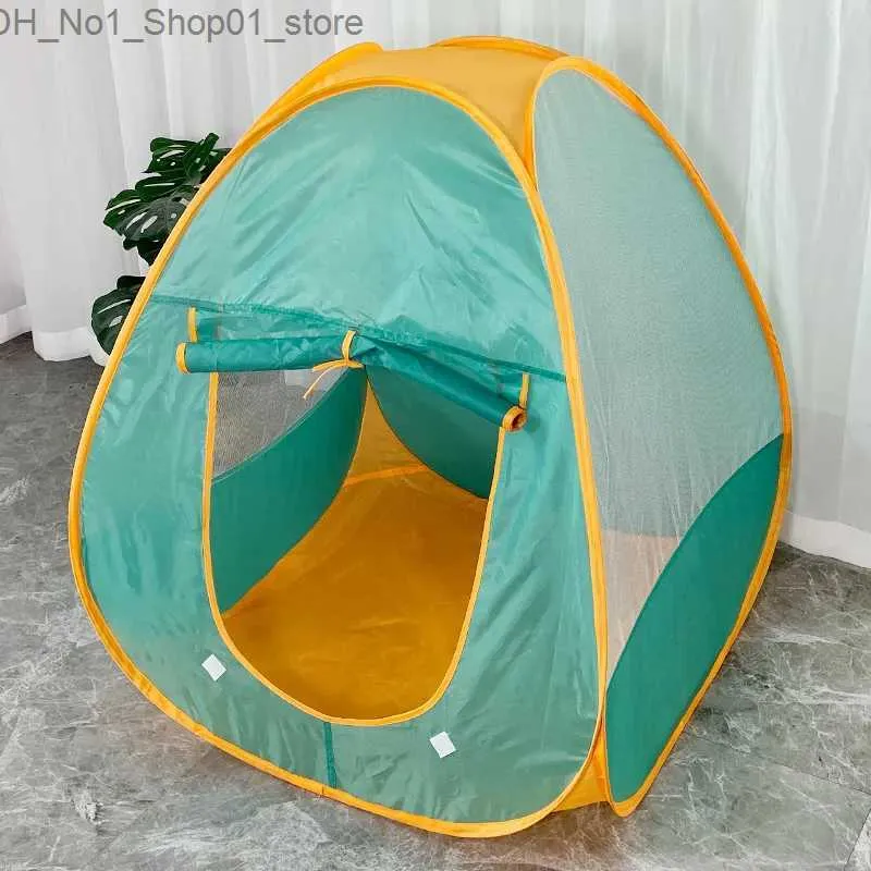Игрушечные палатки дети смоделировать кемпинг палатка деть складной игрушечную палатку в крыло