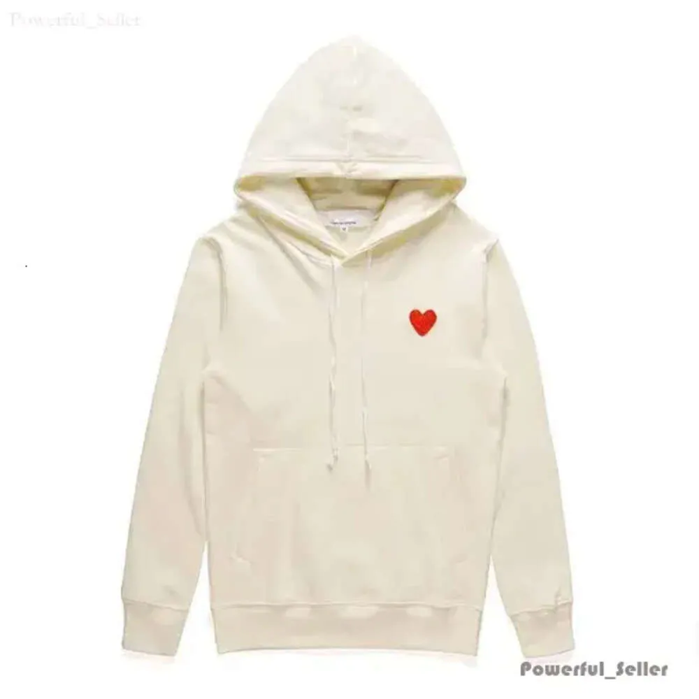 Men's CDGS Hoodie Sweatshirts Women Zipper Hooded Play Sweatshirt Commes Com Des Garcons Red Heart CDGS Hoodies Garcons Standard 6114