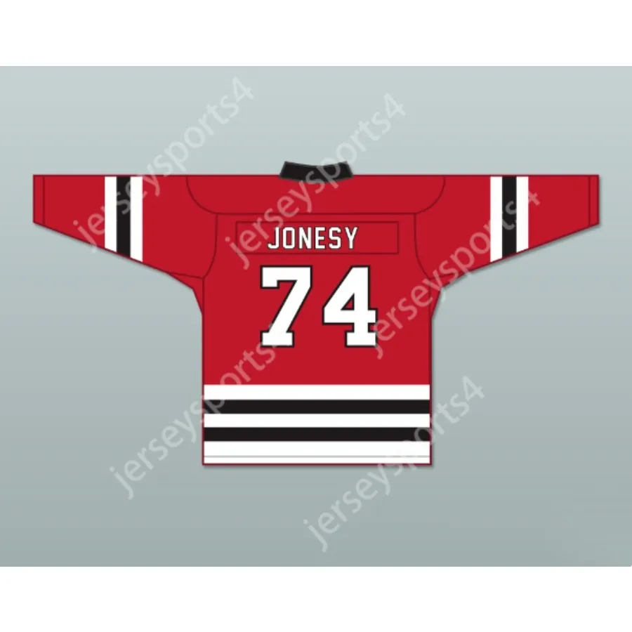 Custom Jonesy 74 Letterkenny Irish Hockey Jersey New Top Ed S-M-L-XL-XXL-3XL-4XL-5XL-6XL