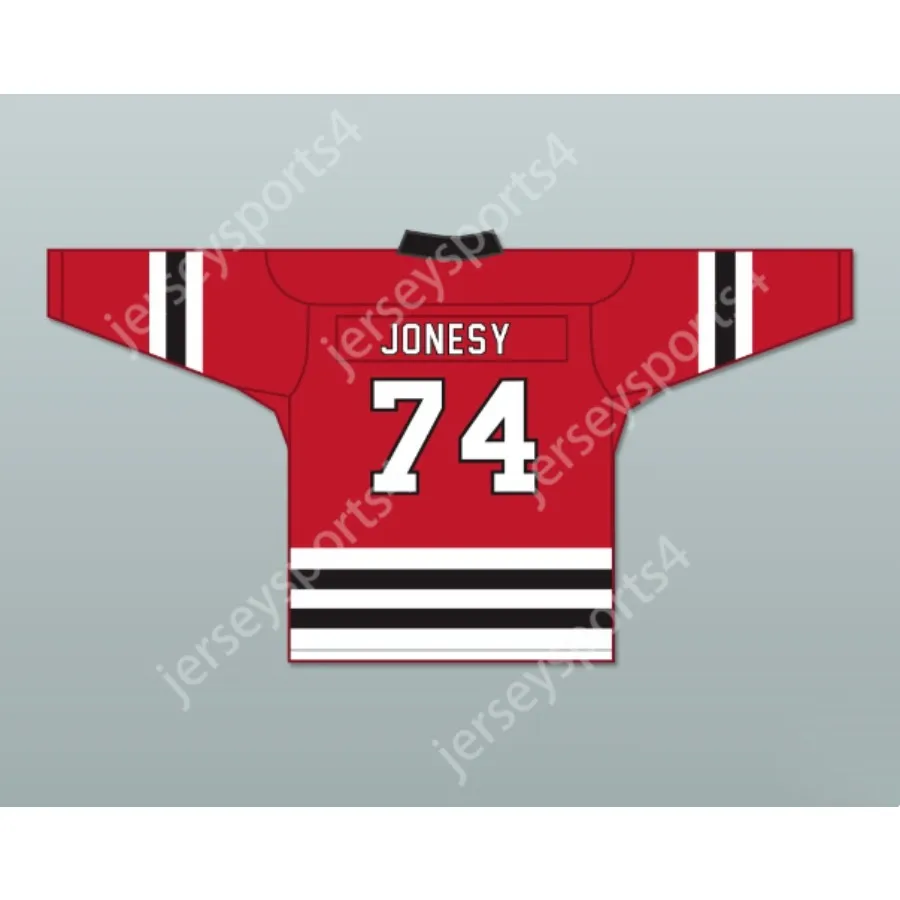 Custom JONESY 74 LETTERKENNY IRISH HOCKEY JERSEY NEW Top Stitched S-M-L-XL-XXL-3XL-4XL-5XL-6XL