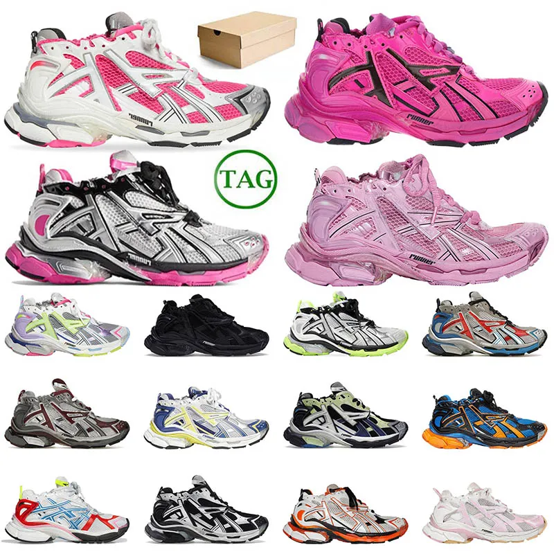 Scarpe firmate Paris Runner 7.0 Transmit sense retro Scarpe da ginnastica da uomo nero bianco rosa blu scarpe da ginnastica da jogging escursionismo 7 Scarpe eleganti Scarpe da ginnastica da donna