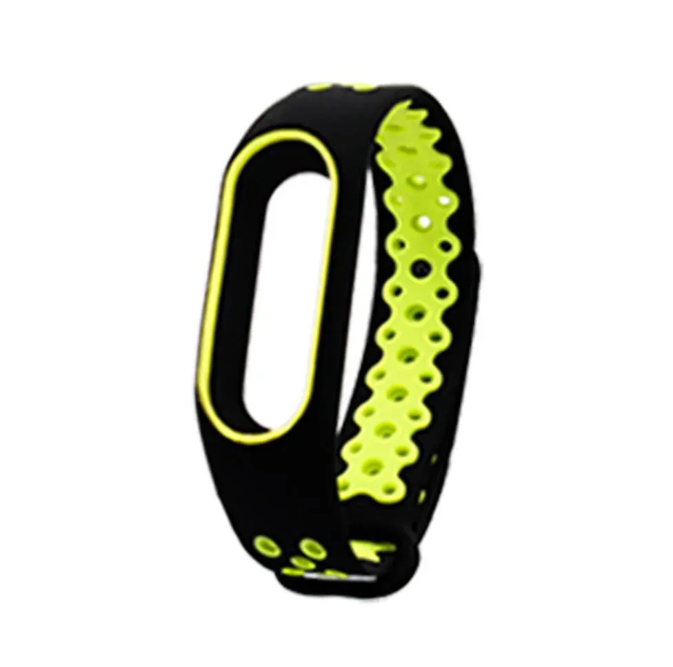 for Miband2 Sports Wristband Straps Breathable TPU Soft WatchBand for Xiaomi Miband 2