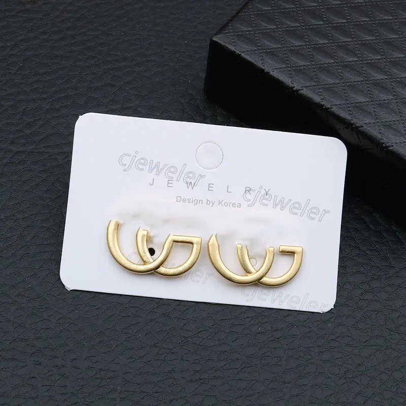 Charm Studs oorbellen aretes designer s925 zilveren Pin g letter stud oorbellen luxe sieraden orecchini bijoux cjewelers Koop er één, krijg er één gratis