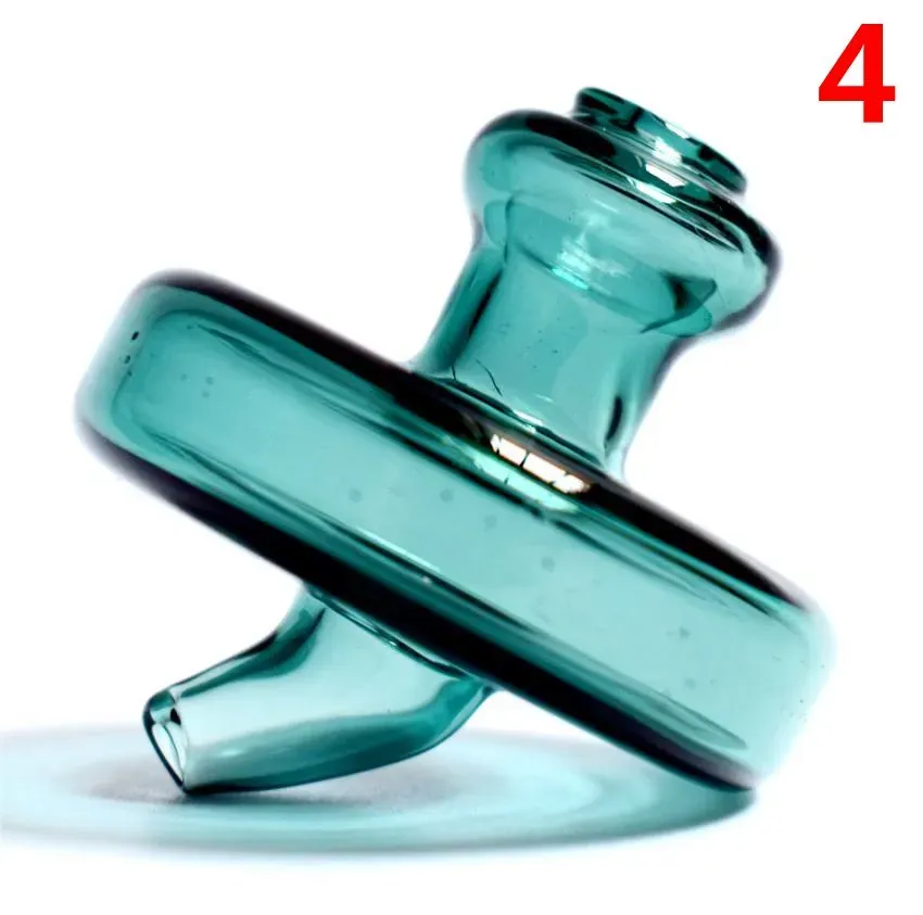 35mm OD Universal Colored Glass UFO Bubble Carb Cap Dome For Quartz Banger Nails Glass Water Pipes Dab Oil Rigs Glass Bong