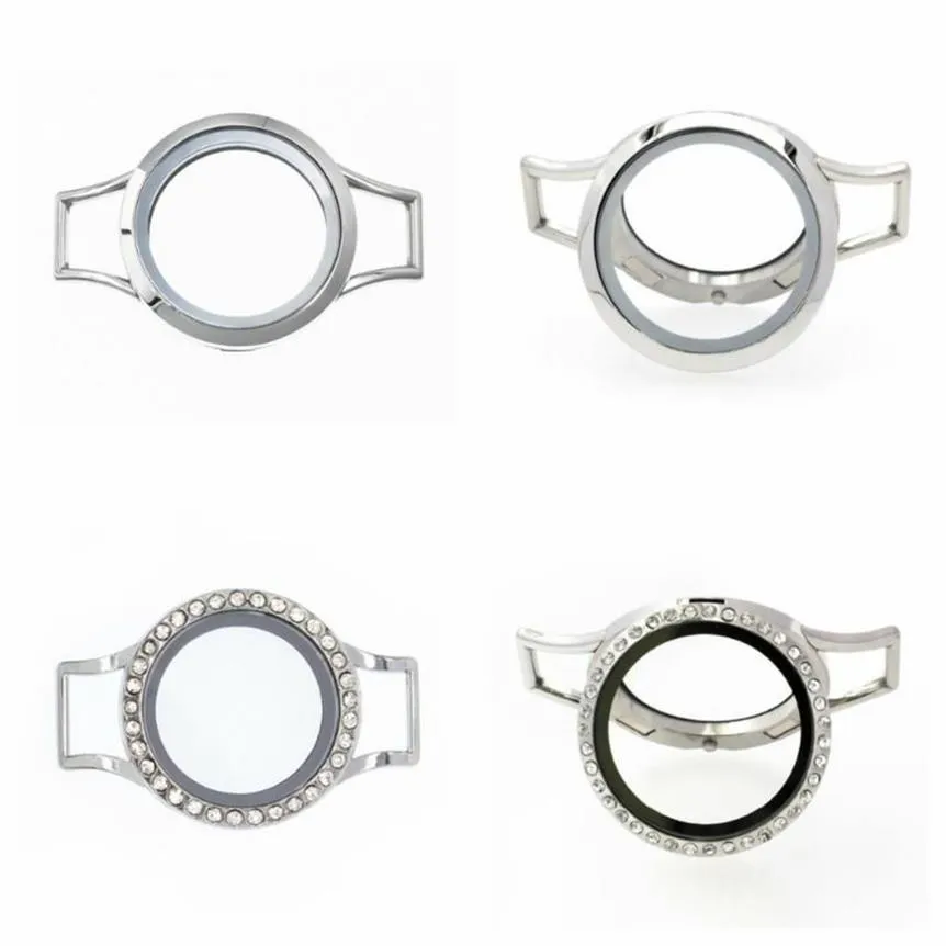 Tennis 5 Stück 10 Stück 30 mm magnetisches Glas schwimmendes Medaillon Kopie Edelstahl Uhr Wickelarmbänder Armreif passend für Charms Jewelry268W