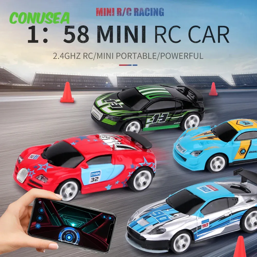 ElectricRC Car RC Racing Car Mini 158 Can Vehicle APP Дистанционное  Управление Грузовиками Электрический Дрифт RC Модель Радиоуправление  Детская Игрушка Для Мальчиков Подарок 231219 От 919 руб. | DHgate