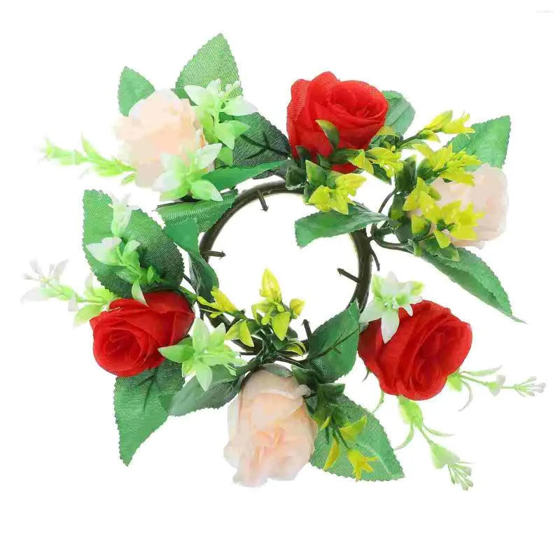 Kwiaty dekoracyjne sztuczne kule róży bankiety świąteczne dekoracje domowe kulki kwiatowe na środkowe elementy plastikowe symulowane bukiety