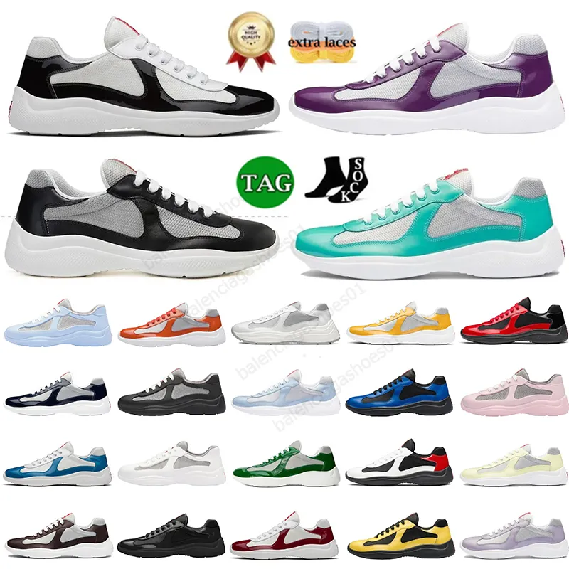 Autentica scarpa casual Uomo Donna 200s Coppa americana 200 Designer Mesh Stringata Pelle bassa Nylon PVC Campus Triple Nero Bianco Suola in gomma Tessuto Scarpe da ginnastica Sneakers 36-46