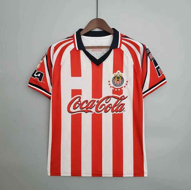希少 90s vintage Guadalajara soccer jersey Retro Chivas Guadalajara Jerseys: 1990s-2000s Vintage Soccer
