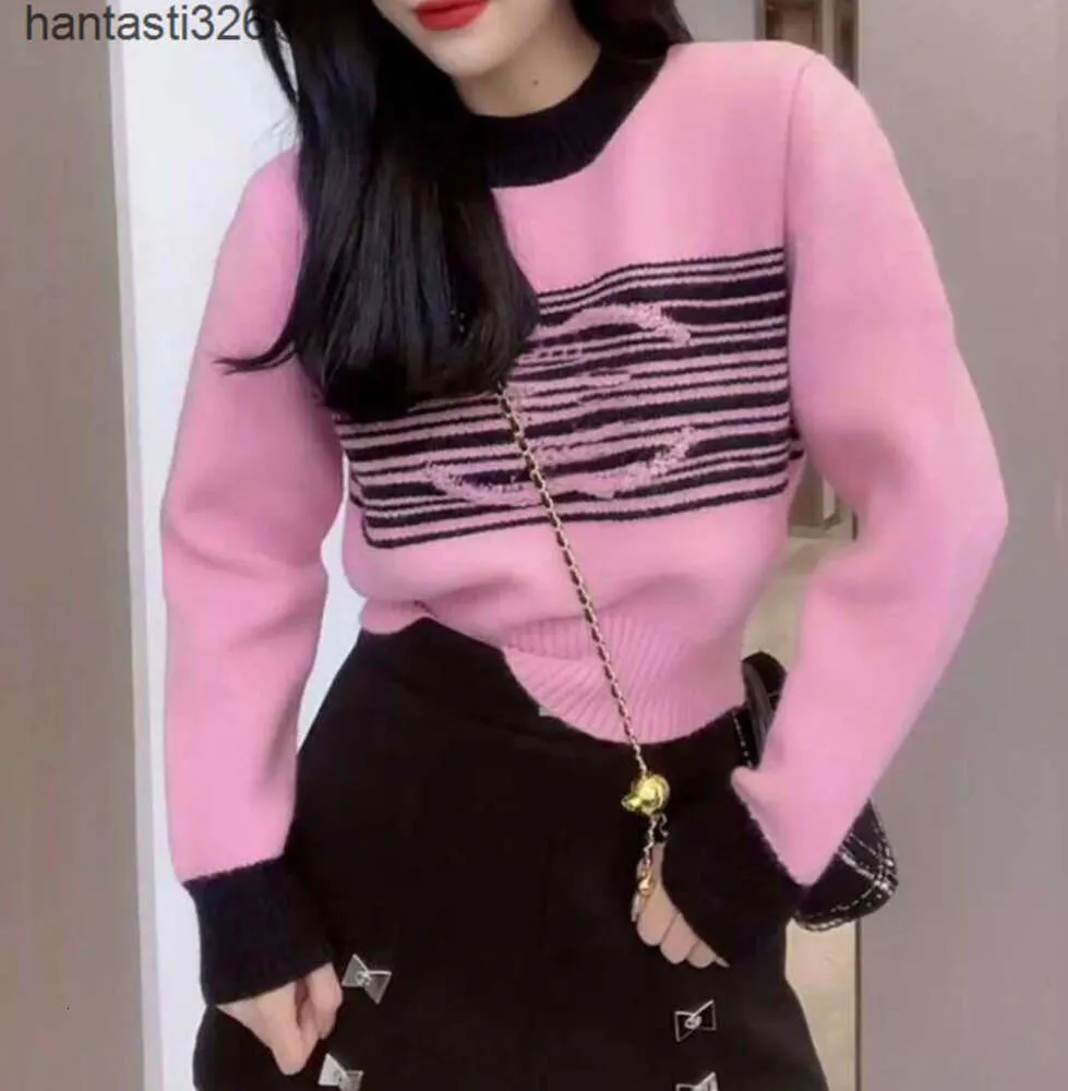 Kvinnors lyxvarumärken Designers Sweater Pink Letters Pullover Men s Hoodie Långärmad tröja broderi Knitwear Vinterkläder 2023 85