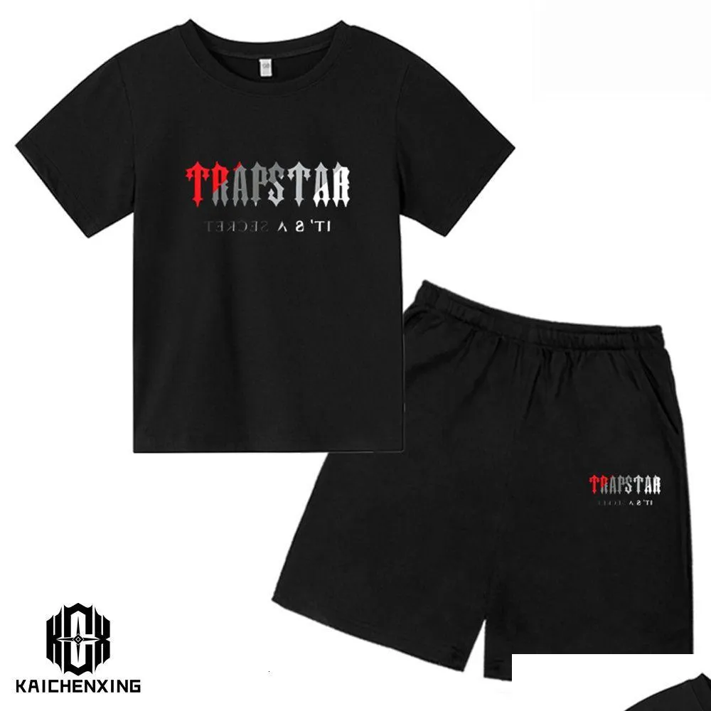 Conjuntos De Ropa Summer Trapstar Camiseta Niños Niños Pantalones Cortos De  Playa Streetwear Chándal Mujeres Ropa Niñas Ropa Deportiva 230621 Entrega  De Gota B Dhfxo De 13,23 €