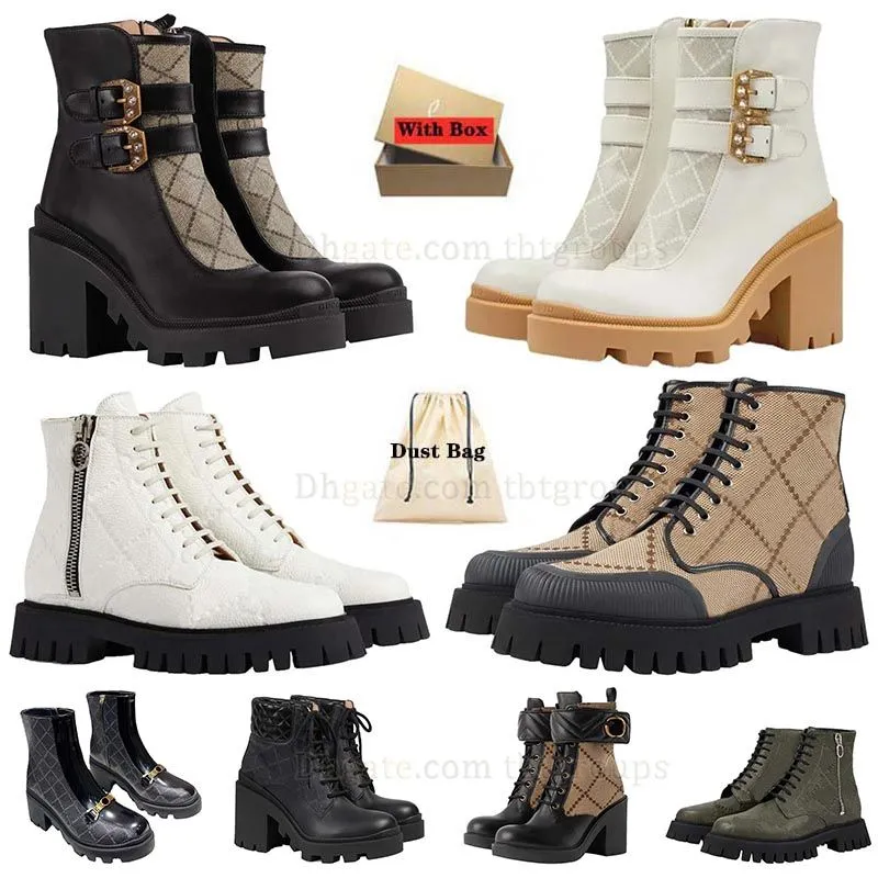 designerskie buty martin buty damskie buty wysokie obcasy wysokie skórzane pustynne kostki buty zamek błyskawiczne gumowe but z butem z butem moda Oxford Winter Snow Booties vintage