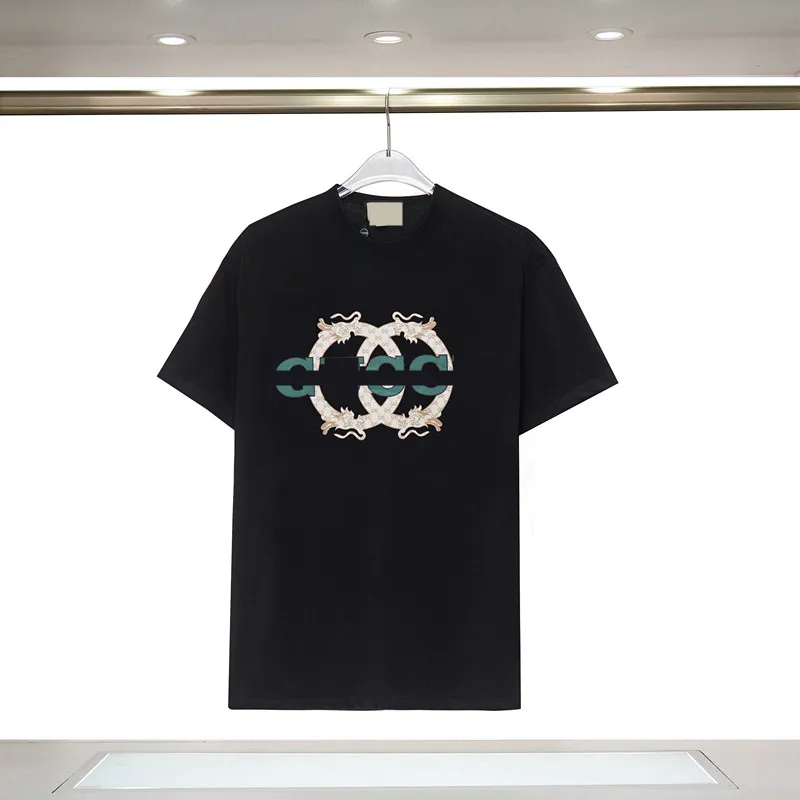 Designer Fashion Play T-shirt da uomo di alta qualità di marca Camicia drago cinese in puro cotone Animazione Haikyuu Top manica corta estiva 538