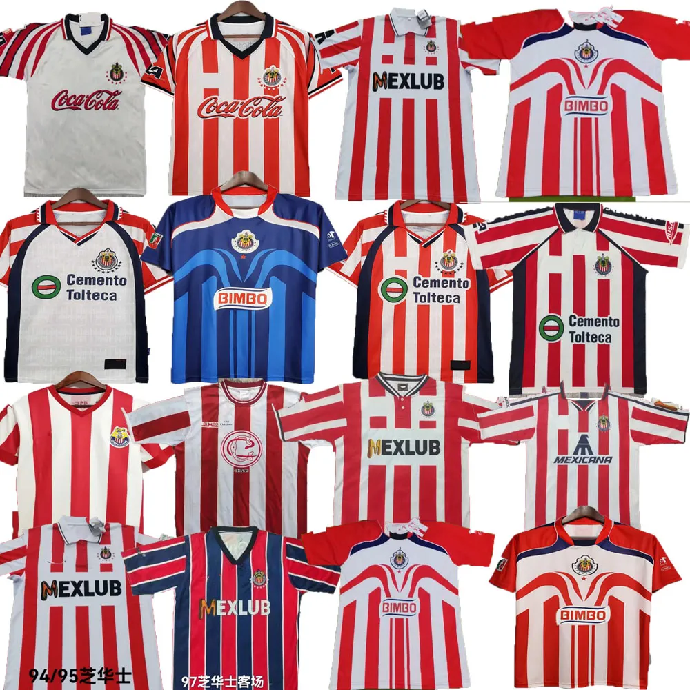 Retro Chivas Guadalajara Jerseys: 1990s-2000s Vintage Soccer