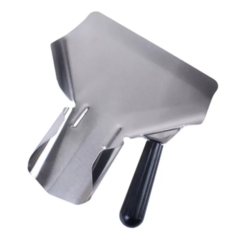 Stainless Steel Popcorn Bagger Scoop Commercial restaurant Chip French fries ice spoon handle spatula kitchen utensil BBQ buffet party tools